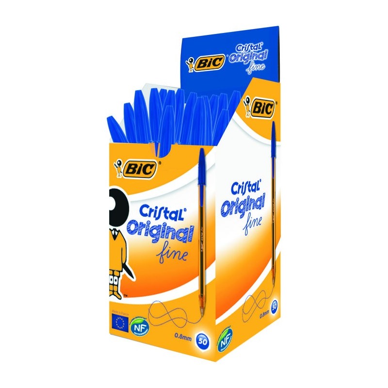 BIC CRISTAL FINO AZUL