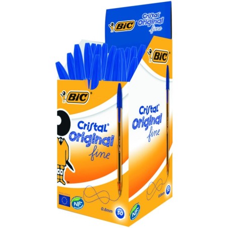 BIC CRISTAL FINO AZUL