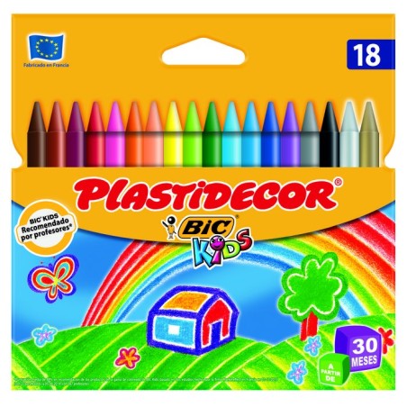 PLASTIDECOR 18 COLORES