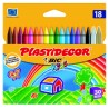 PLASTIDECOR 18 COLORES